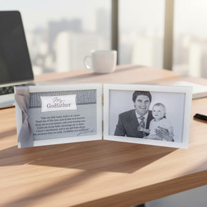 2 of 6:My Godfather frame on an office desk.