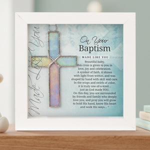 1 of 5:Baptism Gift - Framed 4 1/4