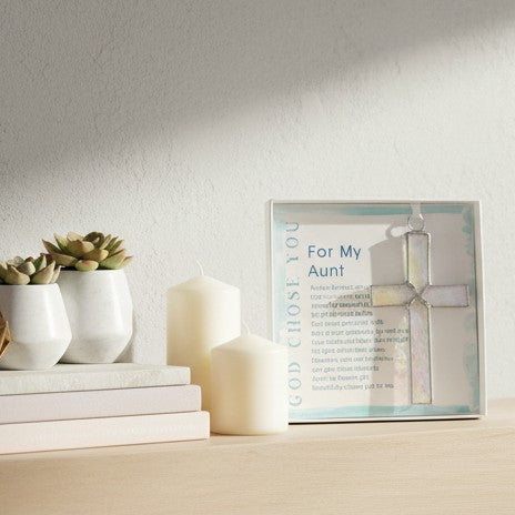 For My Aunt Gift on a shelf.