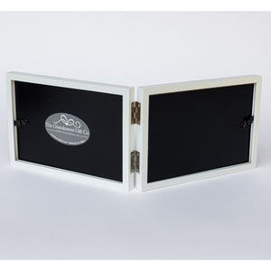 7 of 7:Back of 4x6 double frame.