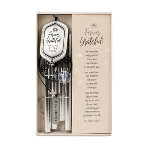 1 of 5:The windchime comes in a high-quality box with the Forever Grateful poem.