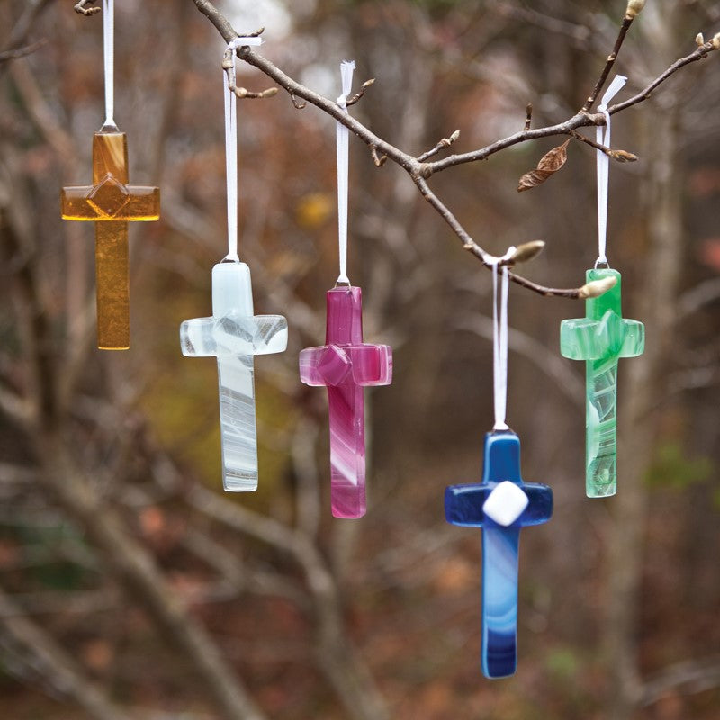 Handmade Glass Cross Gifts