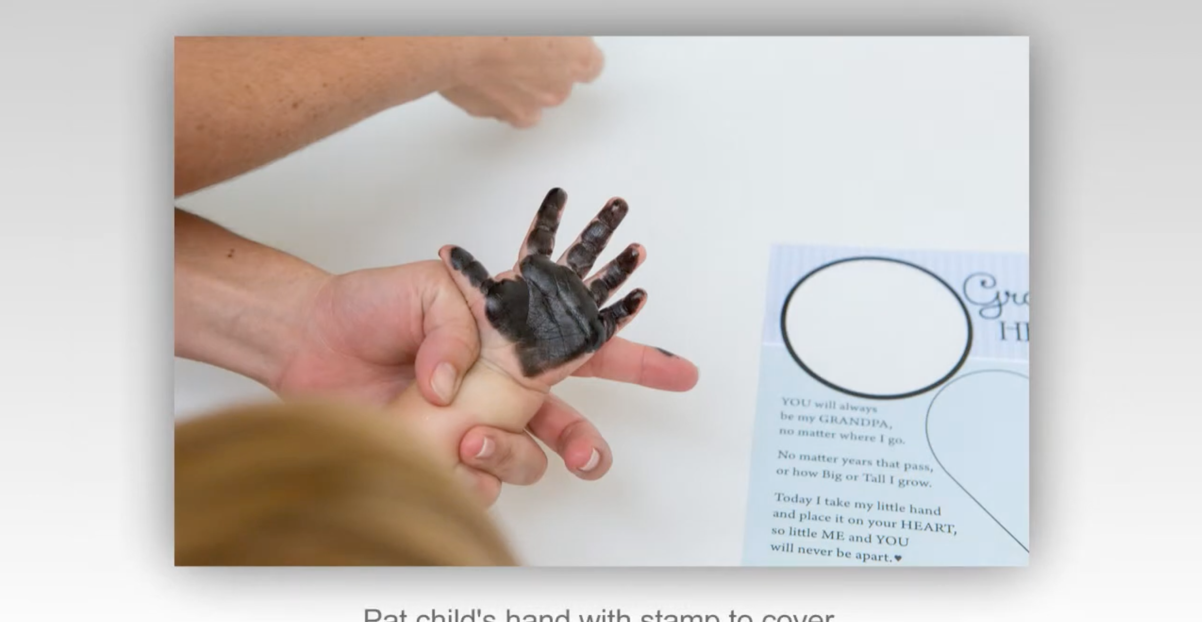 Daddy Handprint Frame Heart and Me, video thumbnail