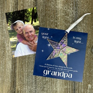 2 of 8:Gift for Grandpa from a grandson or granddaughter.