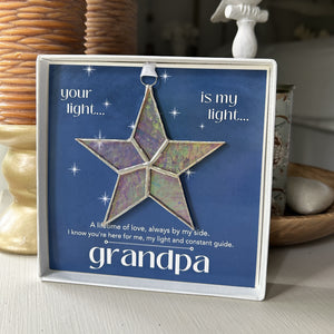 6 of 8:Gift for Grandpa with sentiment and ornament.