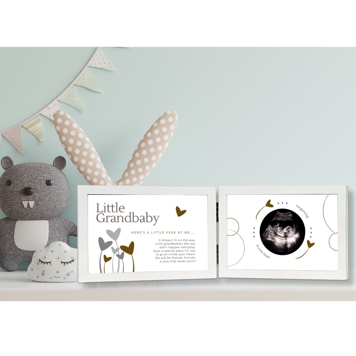 Little Grandbaby Frame in a Grandparent's nursery.