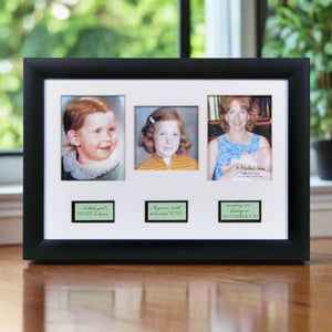 2 of 5:Mother's Life Story Frame on a table.