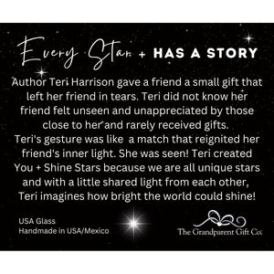 6 of 7:The product story behind the You + Shine stars.