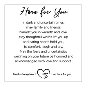 2 of 8:Here for You sentiment.
