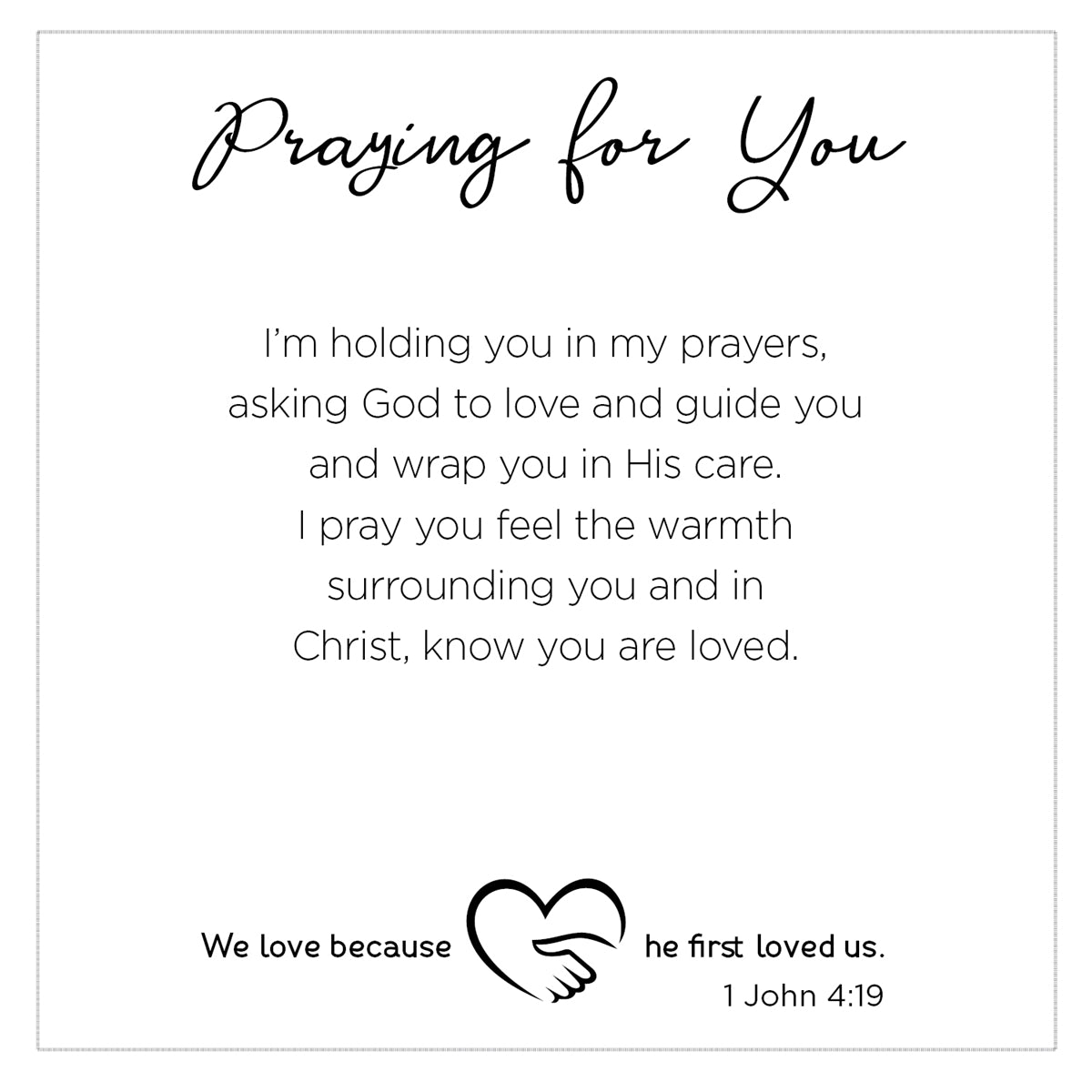 Softly Said Comfort Blanket: Praying For You
