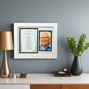 4 of 5:Irish Blessing Remembrance Sympathy Photo Frame