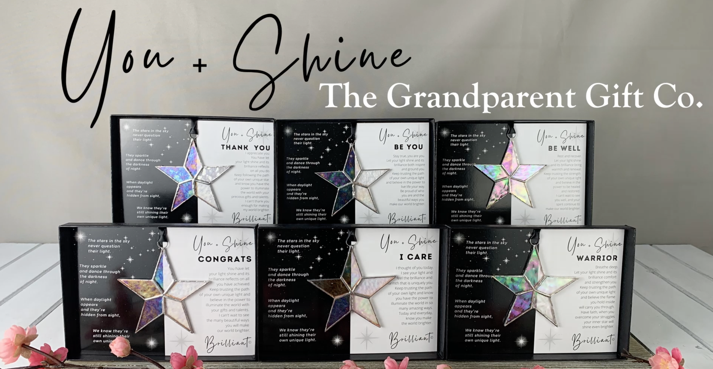 You Shine I Care Handmade Stained Glass Star, video thumbnail