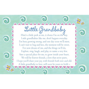 3 of 5:Little Grandbaby artwork and sentiment.