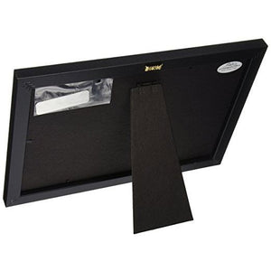 3 of 4:Back of frame showing easel back and sawtooth hanger.