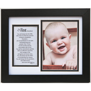 2 of 4:8x10 black frame with white and black double mat, includes