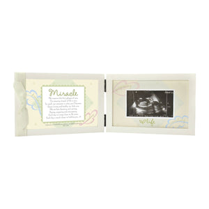 1 of 5:White 4x6 double wood frame with