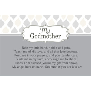 3 of 4:My Godmother artwork and sentiment.