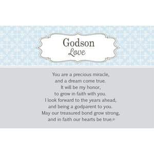 2 of 3:Godson Love artwork and sentiment.