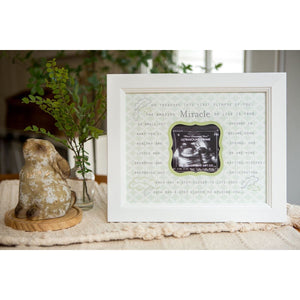 1 of 5:8x10 white frame. Artwork with