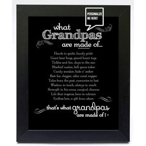1 of 4:Personalize Grandfather frame, black 8