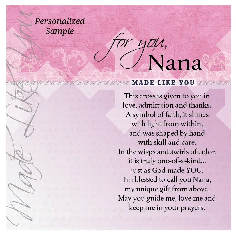 Personalized artwork for grandmothers.