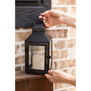 3 of 6:50th Anniversary lantern being held to show ring for hanging