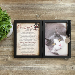 2 of 5:Pet memorial poem and photo frame.