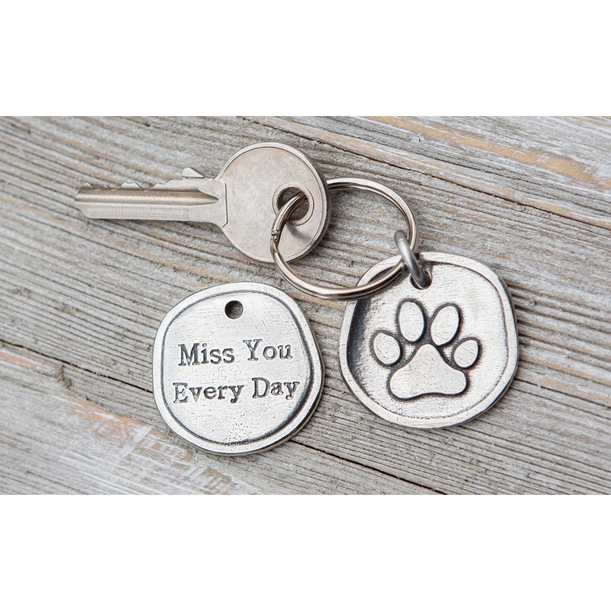 Where I&#39;ll Always Be - Cat Memorial Keychain
