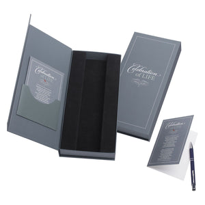 6 of 7:The celebration of life ornament will come nestled in a high quality box with a meaningful card that the giver can write a heartfelt message.