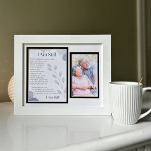 4 of 5:I am Still frame on a night stand