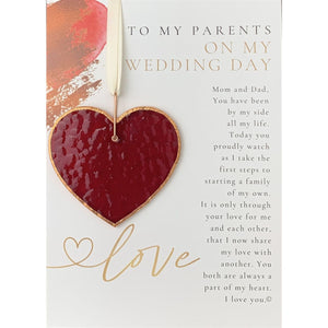 4 of 6:Red heart and artwork with