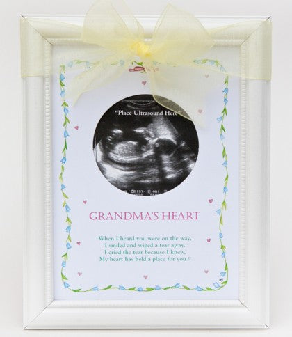 Grandma's Heart Ultrasound Frame