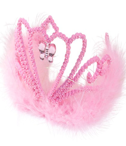 Pink princess tiara