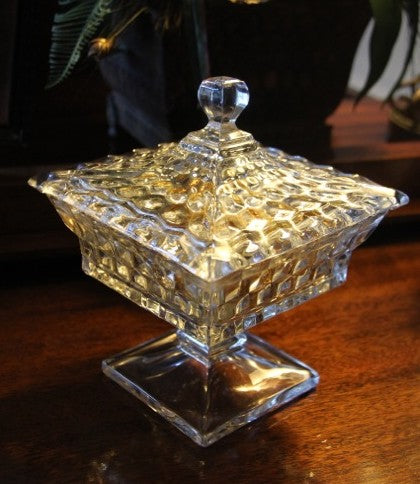 Crystal candy dish