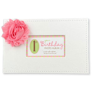 1 of 5:First Birthday Girl Photo Album