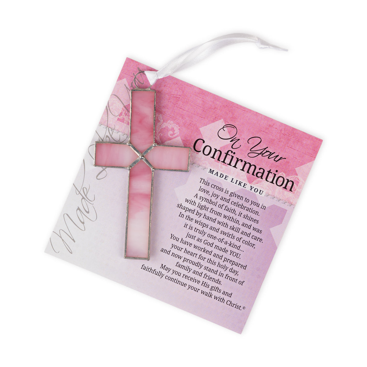 "On Your Confirmation" cross with sentiment.
