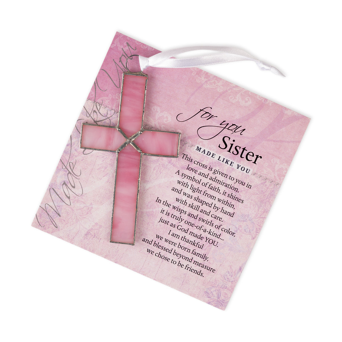"For You, Sister" cross and sentiment.