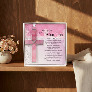 4 of 4:Product displayed on a Grandma's shelf.