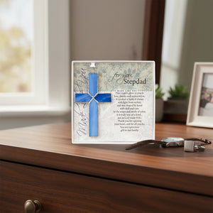 5 of 5:Gift displayed on a stepdad's dresser.