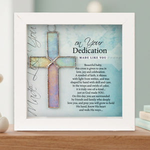 1 of 4:Dedication Gift - Framed handmade 4 1/4
