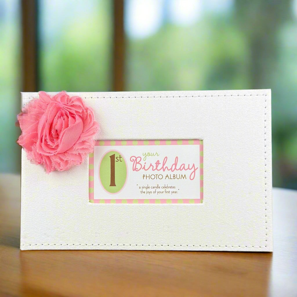 First Birthday Girl Photo Album