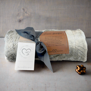7 of 8:Forever Grateful blanket and gift card.