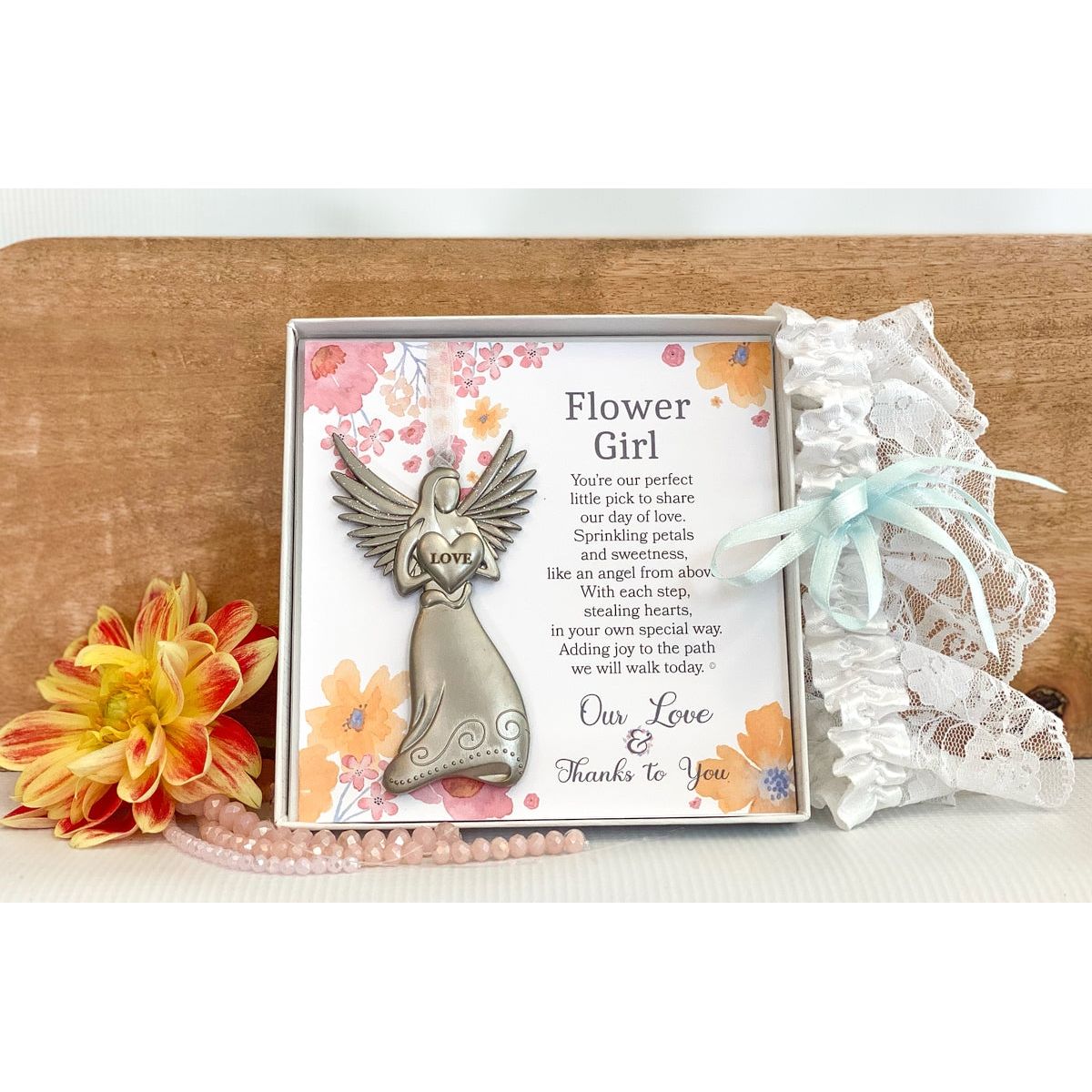 Flower Girl Gift: Angel Ornament
