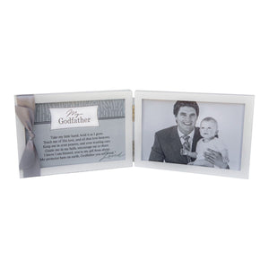 1 of 3:White 4x6 double wood frame with 