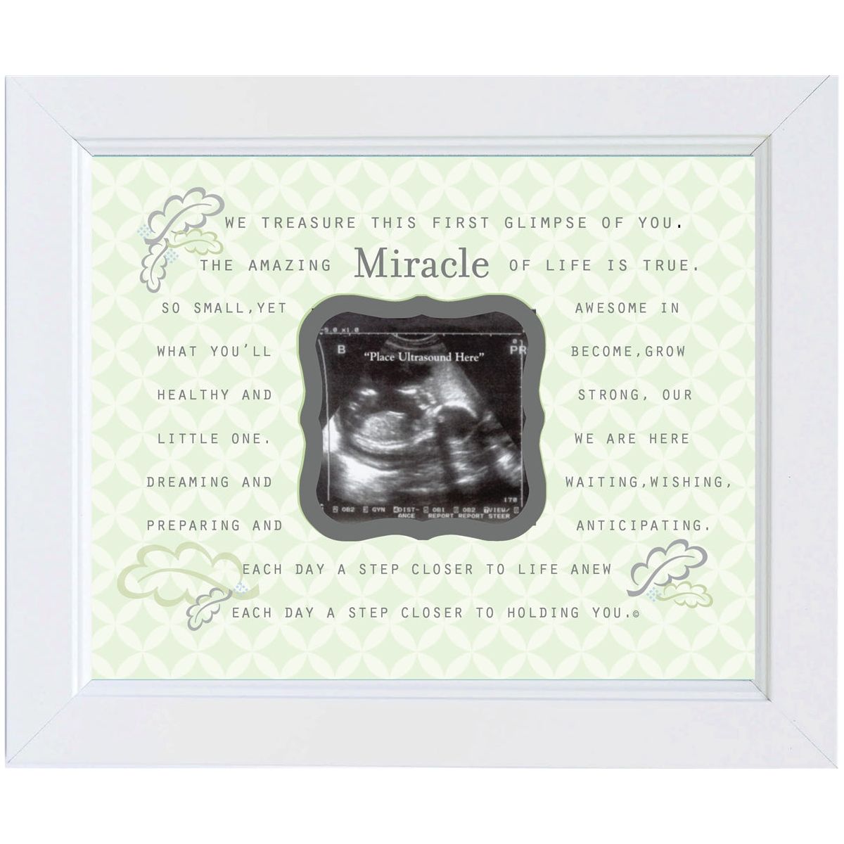 Miracle Ultrasound Frame: Home Decor