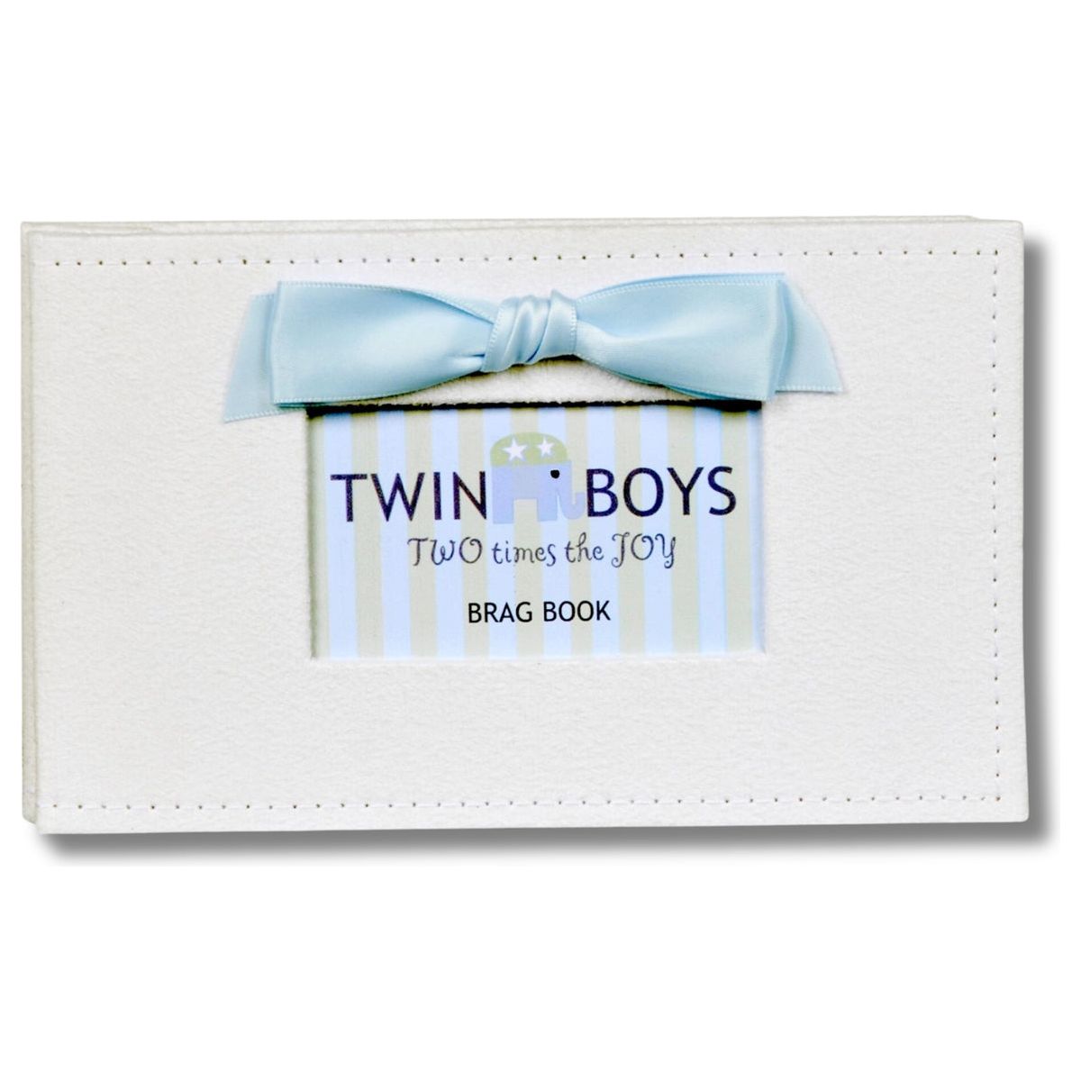 Twin Boys Photo Brag Book