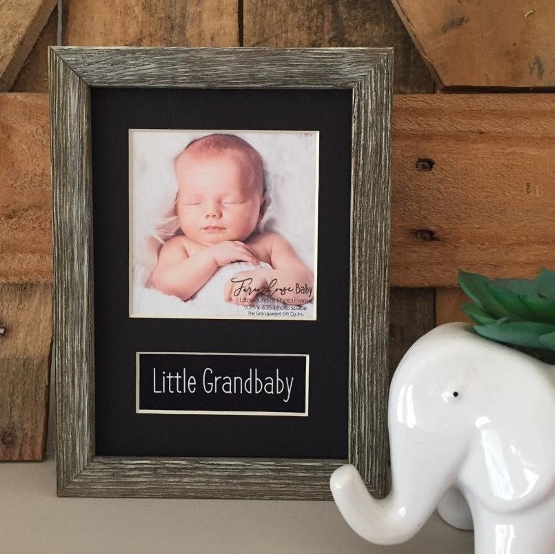 Little Grandbaby: Farmhouse Baby Ultrasound Frame