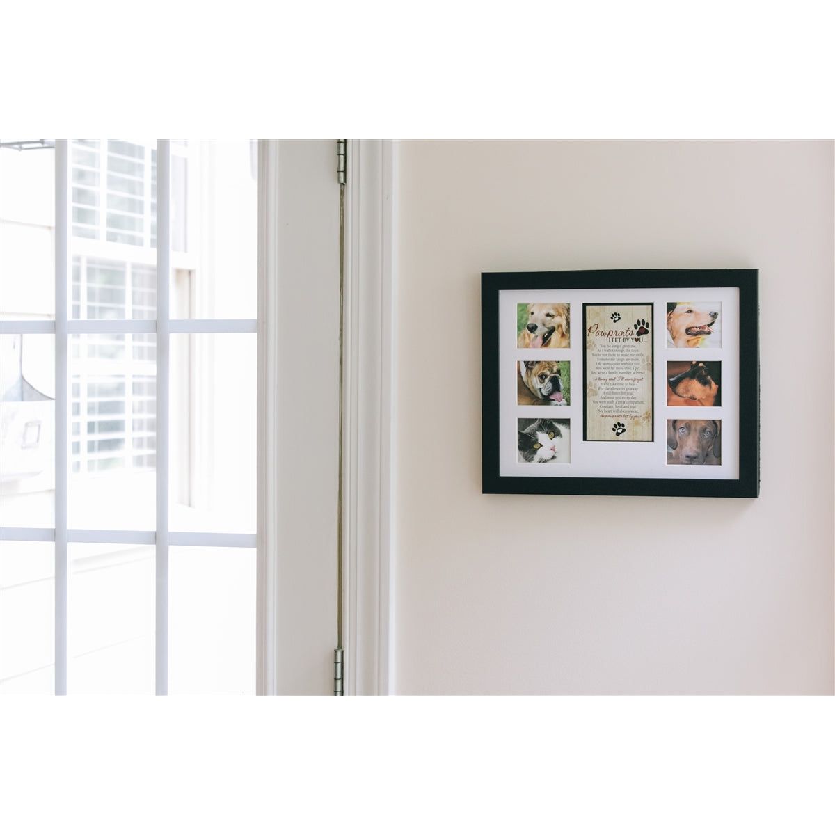 Pawprints Left by You Pet Collage Frame
