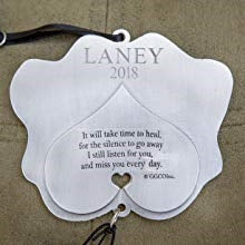 Pawprints Left by You- Pet Tag Memorial Ornament