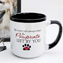 Pet Memorial Mug: Pawprints Left by You